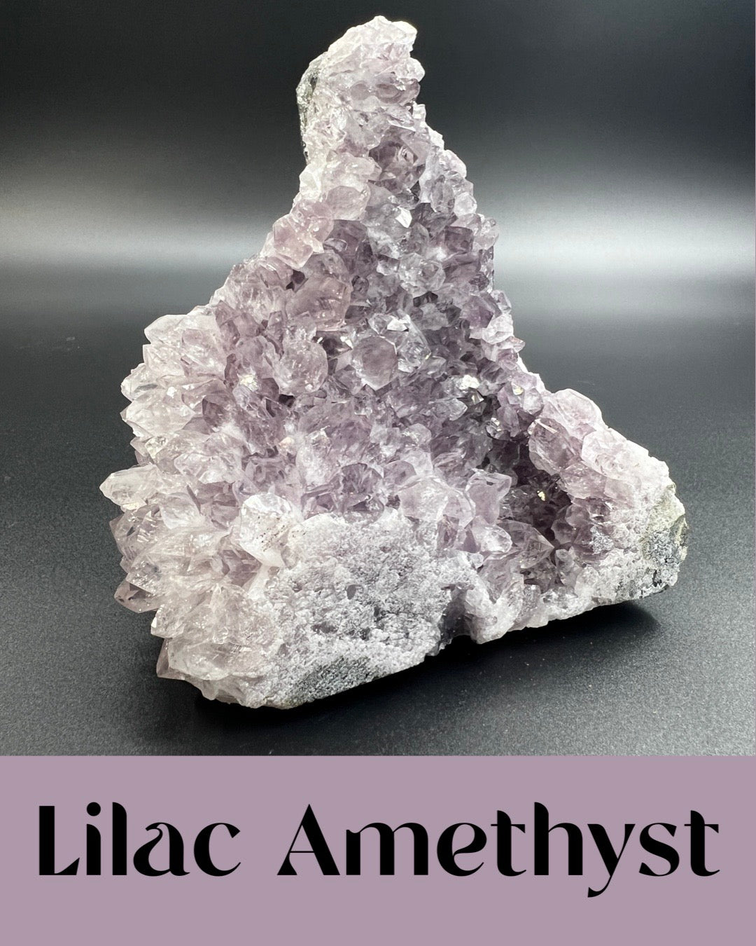 Beautiful Lilac Amethyst Geode