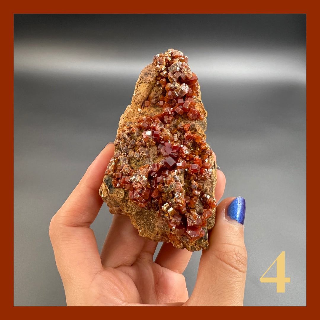 Raw Vanadinite Mineral Specimen