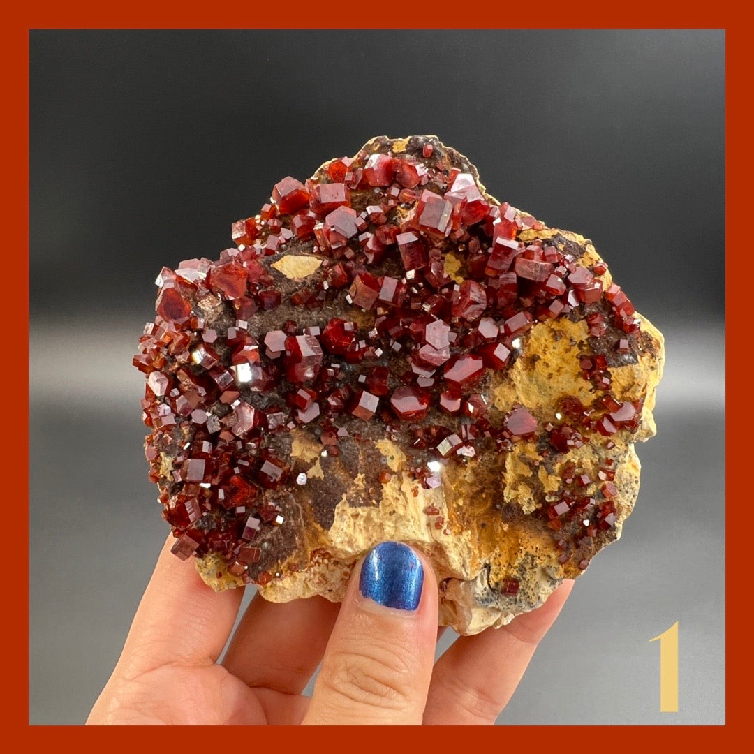 Raw Vanadinite Mineral Specimen