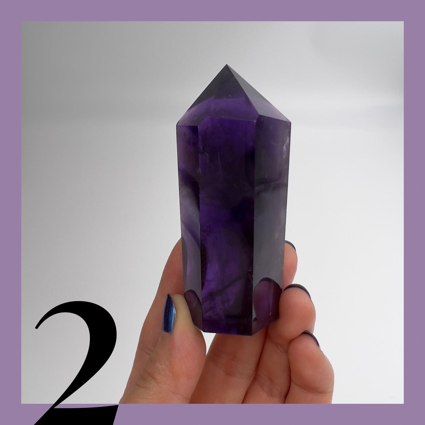 Natural Amethyst Points