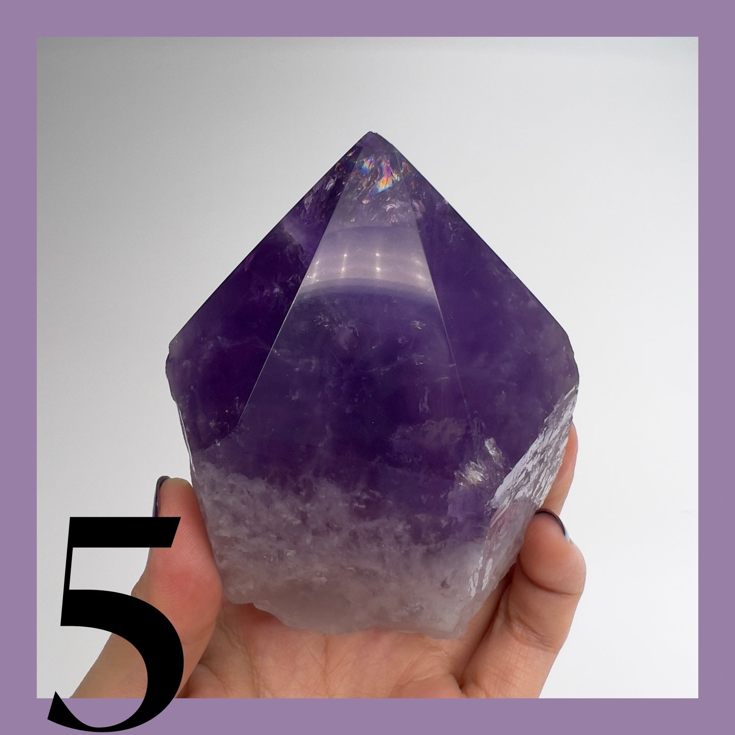 Natural Amethyst Points