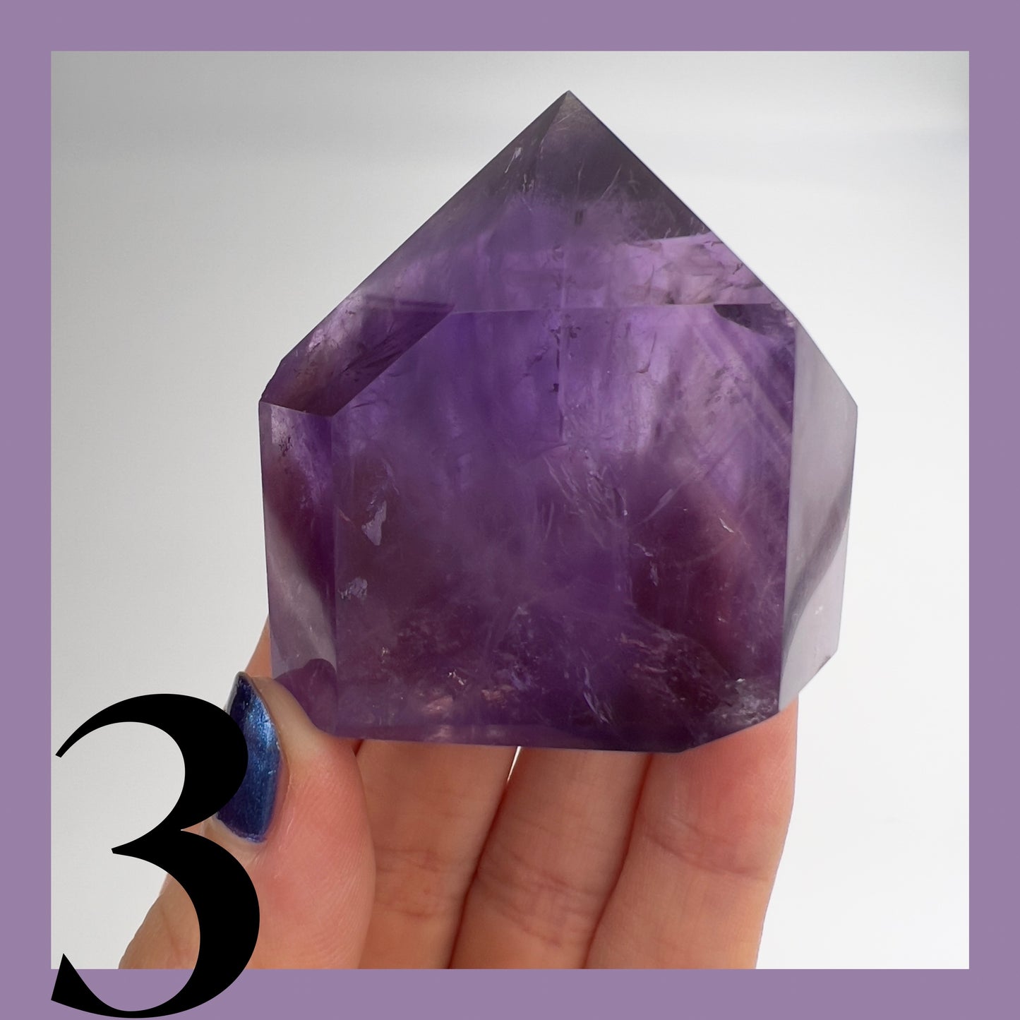 Natural Amethyst Points