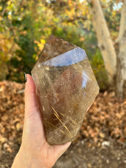 Rutilated Smoky Quartz